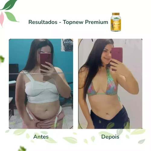 Antes e Depois Topnew Premium - Topnew Suplementos 14