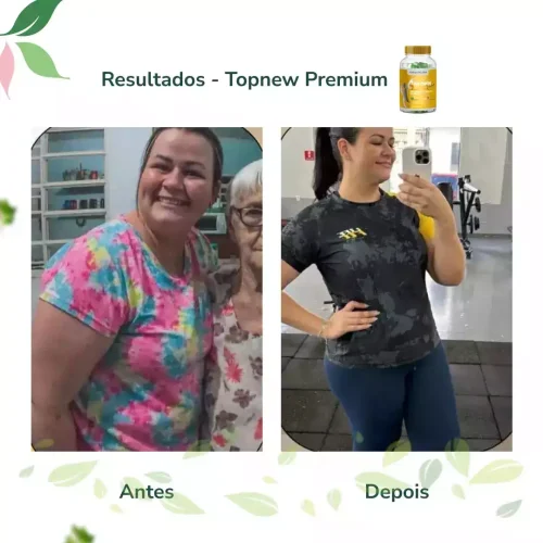 Antes e Depois Topnew Premium - Topnew Suplementos 2