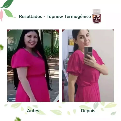 Antes e Depois Topnew Termogenico - Topnew Suplementos 2