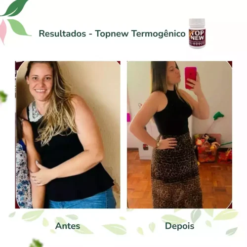 Antes e Depois Topnew Termogenico - Topnew Suplementos 5