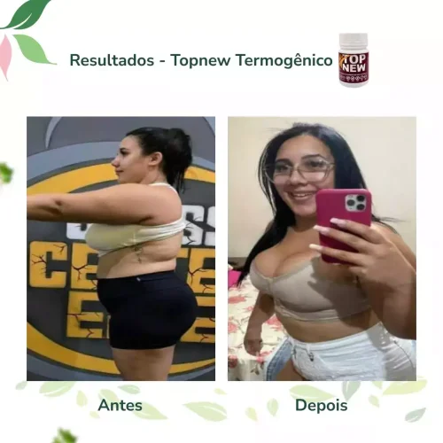 Antes e Depois Topnew Termogenico - Topnew Suplementos 6