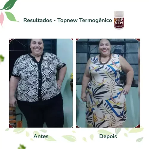 Antes e Depois Topnew Termogenico - Topnew Suplementos 7